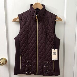 Ivanka Trump Plum Vest - Size XS